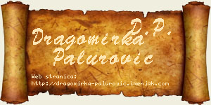 Dragomirka Palurović vizit kartica